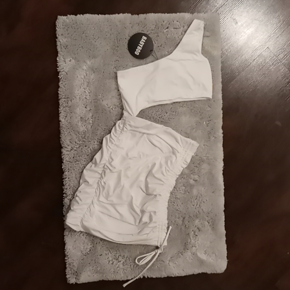 BABYBOO White Kiara Mini Dress